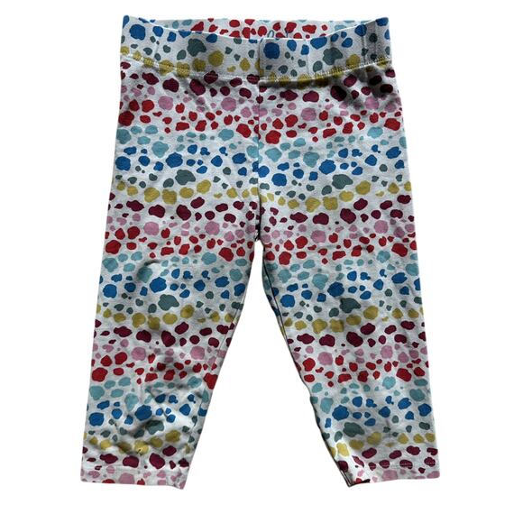 Mini Boden Multicolored Leoapard Crop Leggings - Picture 1 of 5